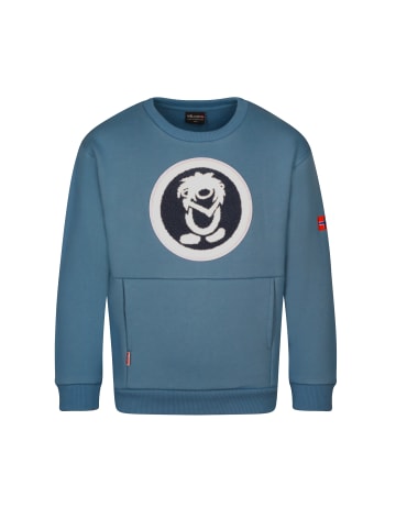 Trollkids Sweatshirt "Trolltunga" in Stahlblau