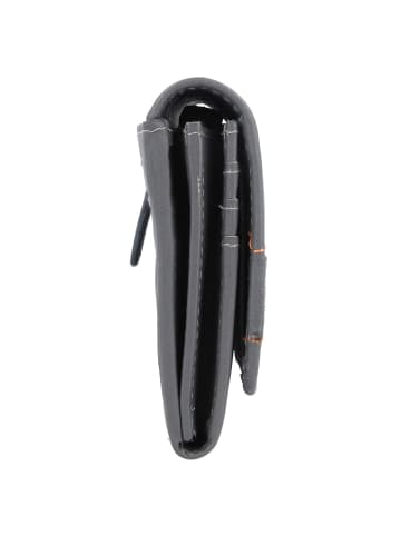 mano Don Leonardo Geldbörse RFID Leder 18 cm in grau