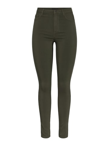 Pieces Jeggings in Forest Night