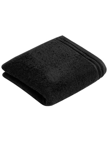 Vossen 2er Pack Handtuch in schwarz