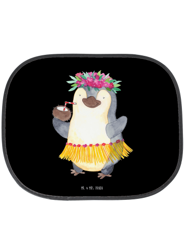 Mr. & Mrs. Panda Auto Sonnenblende Pinguin Kokosnuss ohne Spruch in Schwarz