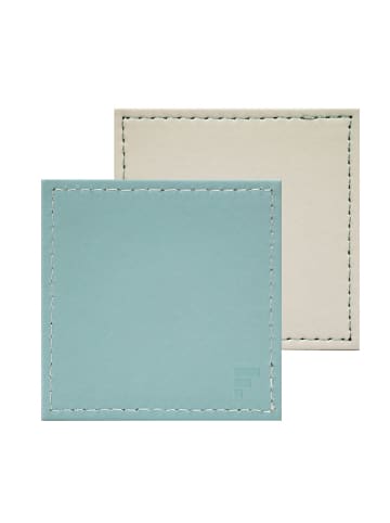 FREEFORM FREEFORM | Untersetzer, DUO, mint/elfenbein, 10 x 1