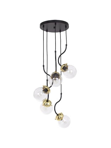 Licht-Erlebnisse Pendelleuchte (B)48 x (L)48 cm in Messing