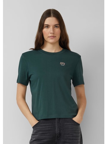 s.Oliver T-Shirt in 69D0_tannengrün