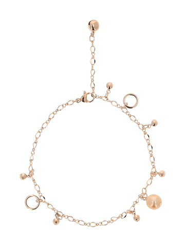 NAEMI Women Anklet in Rose Gold Orange