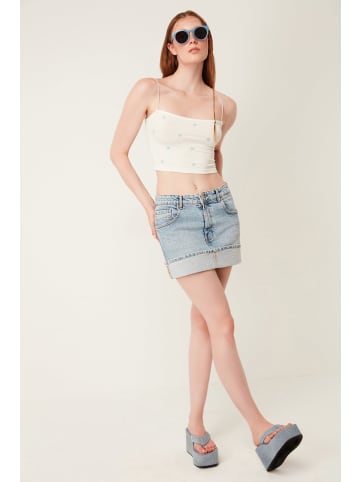 NO MATTER WHAT Blouse in Creme