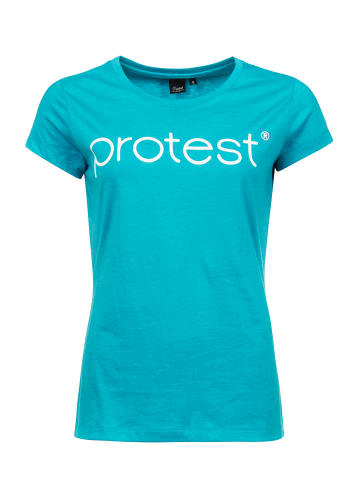 Protest " CLASSIC LOGO T-SHIRT in Teal Green