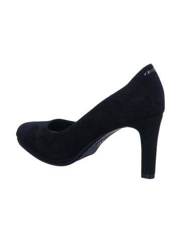 Tamaris Keilpumps in BLACK SUEDE