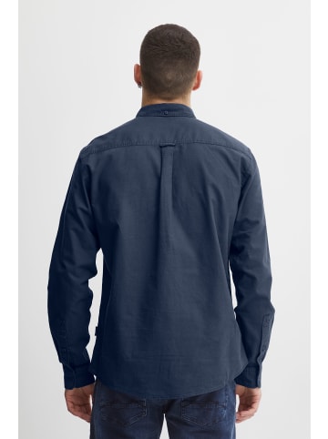 BLEND Langarmhemd BHBugley in Blau