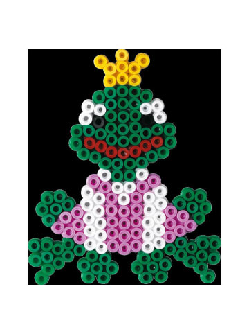 Hama Geschenkpackung Kleine Welt, Frosch/Seepferdchen, Midi-Bügelperlen - ab 5 Jahren