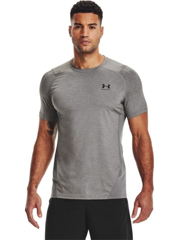 Under Armour T-Shirt "HeatGear Armour" in Grau