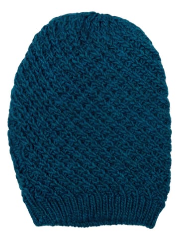 styleBREAKER Strick Beanie Mütze in Petrol