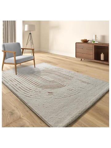 Atticgo Kurzflor-Teppich CANDELA in mehrfarbig