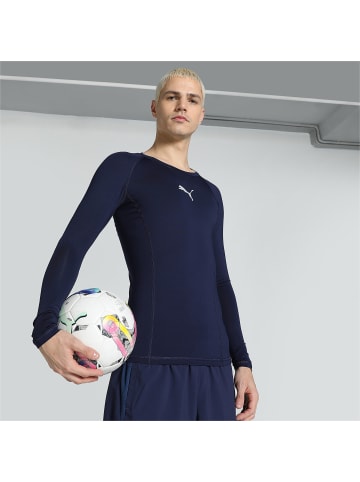 Puma Longsleeve LIGA in dunkelblau