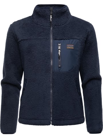 ragwear Plüschjacke Alaris in Navy