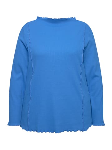 Ulla Popken Longsleeve in kornblumenblau