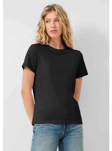 QS T-Shirt in 9999_schwarz