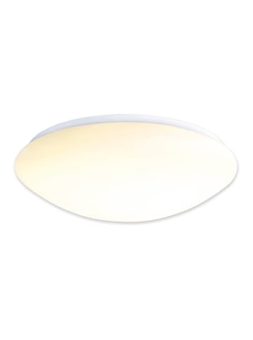 näve LED Deckenleuchte "DUBLIN" in weiß - (L)26 cm x (B)26 cm x (H)9 cm - EEK E