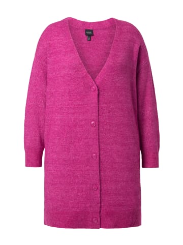 Ulla Popken Strickjacke in Sommerbeere