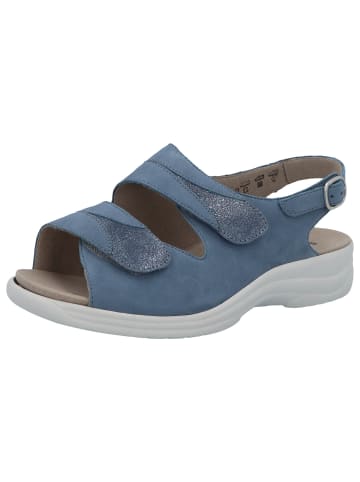 Solidus Damen Sandaletten Moni - Weite M in Blau