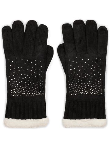 styleBREAKER Strickhandschuhe in Schwarz