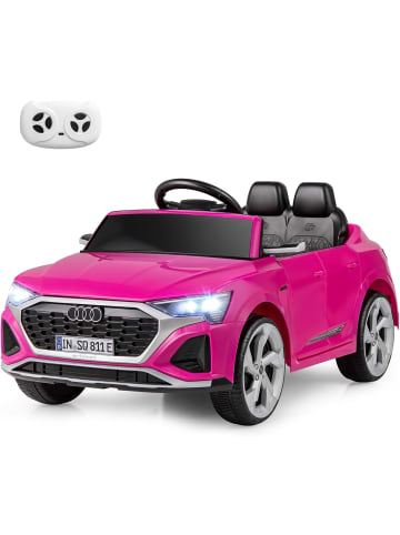 COSTWAY Kinder Elektroauto Audi SQ8 in Rosa