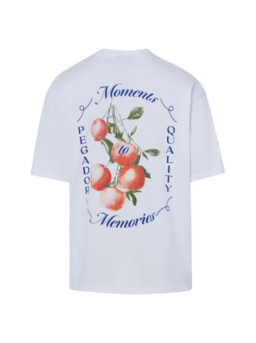 PEGADOR Shirt Frombork in weiß mehrfarbig