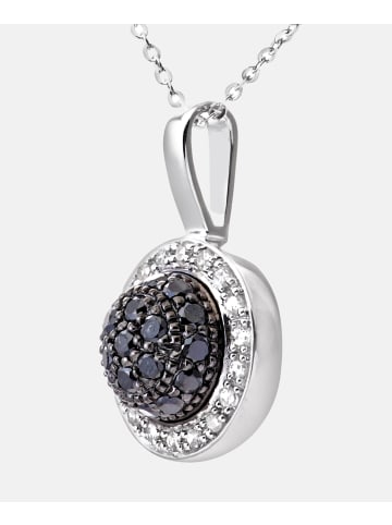 Diamant L'éternel Halskette mit Anhänger aus 375 Weißgold mit Diamant