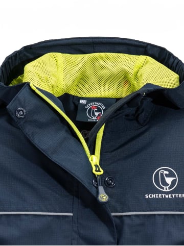 SCHIETWETTER Kinder Funktionsjacke "Mika", Regenjacke, in navy