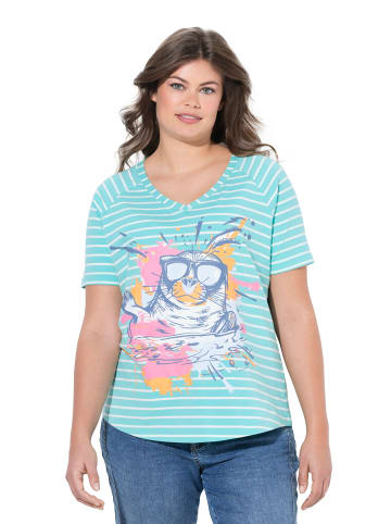 LAURASØN Shirt in türkis