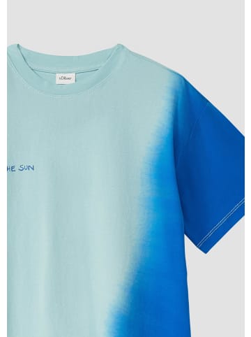 s.Oliver T-Shirt in 6524_türkis