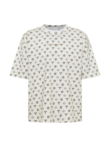 Carlo Colucci T-Shirt Ennemoser in Weiß