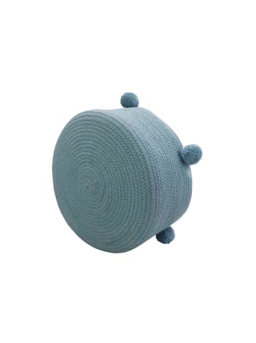 Happy Decor Kids Korb "Bobble" in Blau - 30x30x15 cm