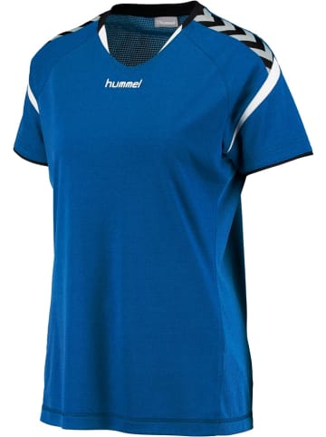 Hummel Sportshirt "Auth. Charge SS Poly Jersey WO" in Blau