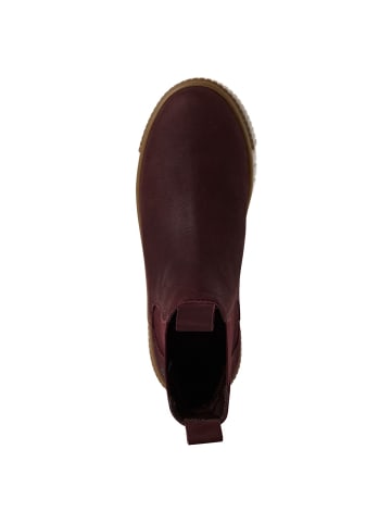 Tamaris Chelsea Boot in BORDEAUX