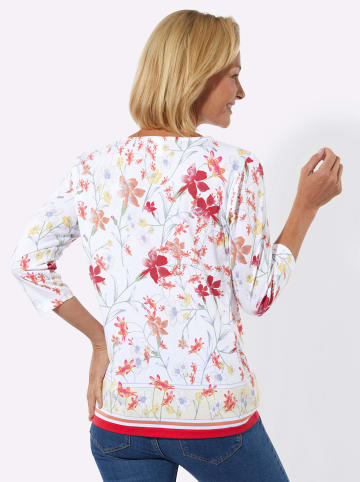 WITT WEIDEN Rundhals-Shirt in erdbeere-eucalyptus-bedruckt