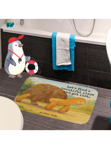 Mr. & Mrs. Panda Badläufer Schildkröte MHerzieren Design mit Sp... in Weiß