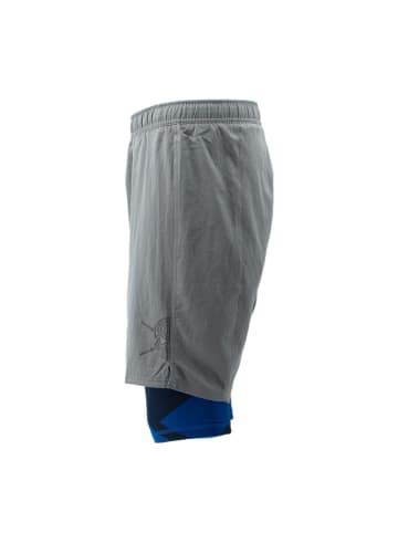 adidas Hose Crazytrain 2 in1 Shorts in Grau