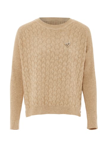 immy Strickpullover in Beige