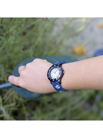 Cool Time Armbanduhr The Cool New Soccer in blau