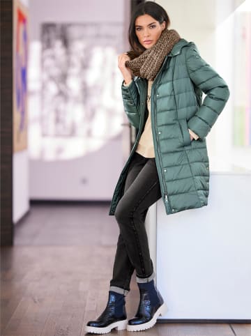 Heine Steppmantel in jade