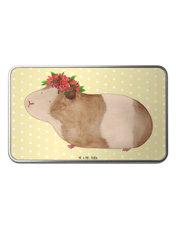 Mr. & Mrs. Panda Geschenkbox Meerschweinchen Weisheit ohne Spruch in Gelb Pastell