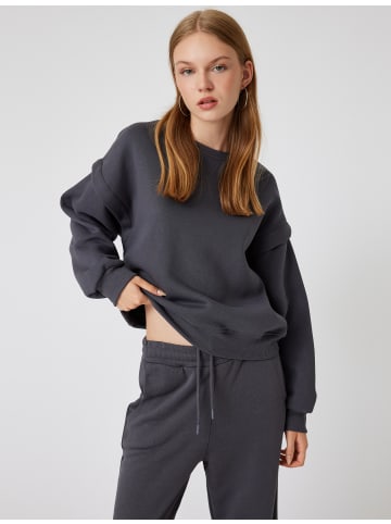 KOTON Sweatshirt in Anthrazit