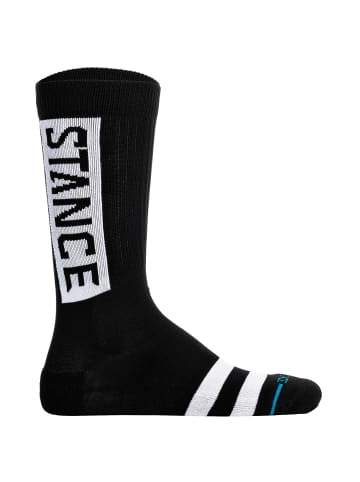 STANCE Socken 1er Pack in Schwarz