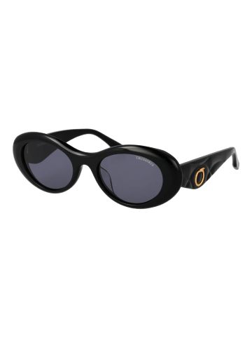 Trussardi Sonnenbrille Oval Schwarz