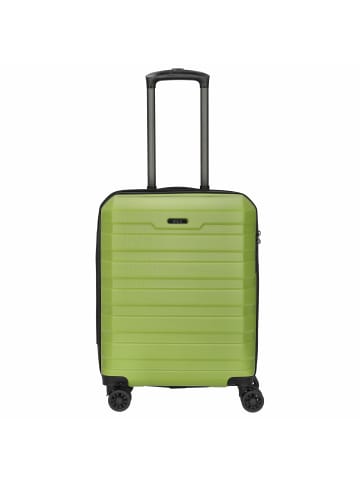 D&N Travel Line 2400 - 4-Rollen-Trolley S 54 cm in limette