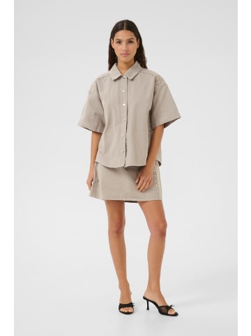 Karen By Simonsen Kurzarmhemd KBUnique Casual fit in Flint Gray