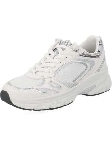 Tamaris Schnürschuhe in white/silver