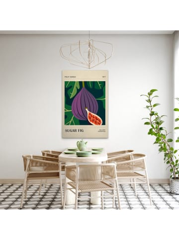 A.S. Création Leinwandbild Canvas Fruit Market Beige