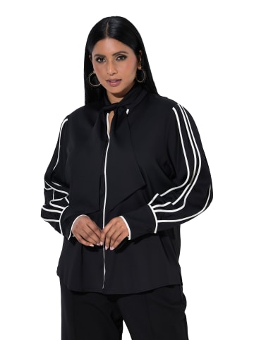 Ulla Popken Bluse in schwarz